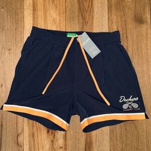 NWT NEW Men’s SMALL Dockers Racquet Club Retro 5.5" Inseam Short Relaxed Fit $72